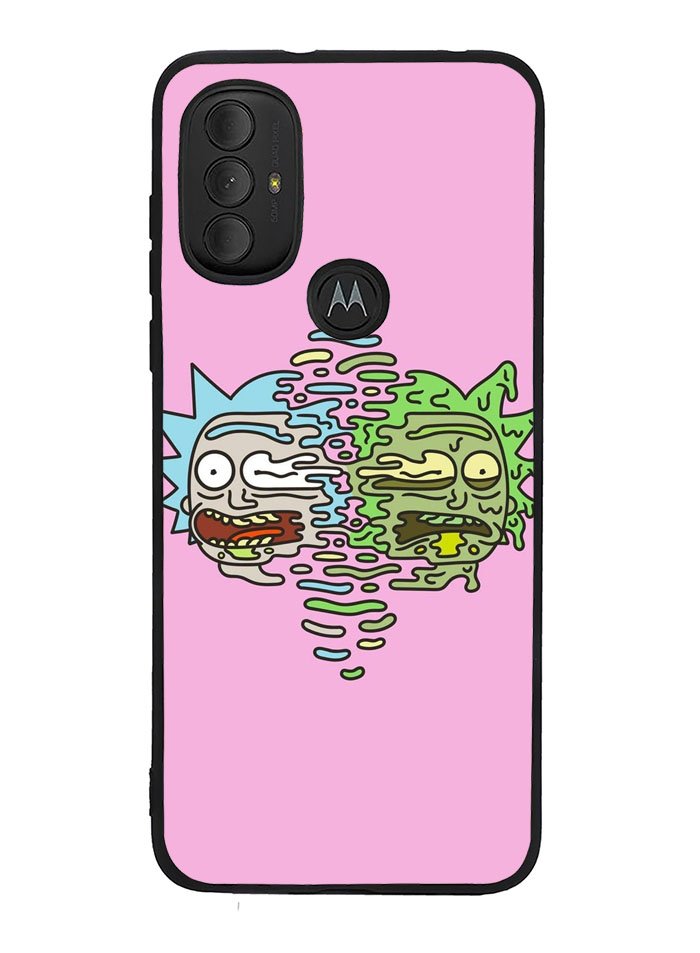 Rick And Morty Pink Motorola Moto G Pure 2021 , Moto G Power 2022 Case OV1887