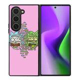Rick And Morty Pink Samsung Galaxy Z Fold 6 5G 2024 Case OV1887