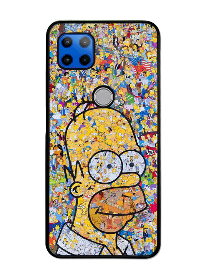 Simpsons Motorola Moto G 5G Case , Moto One 5G Ace Case
