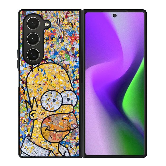 Simpsons Samsung Galaxy Z Fold 6 Case