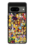 Doodle Simpsons Family Google Pixel 8 Case QC4735