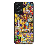 Doodle Simpsons Family Motorola Moto G Play 2024 Case OV4735