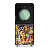 Doodle Simpsons Family Samsung Galaxy Z Flip 6 5G 2024 Case OV4735