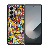Doodle Simpsons Family Samsung Galaxy Z Fold 7 5G Case OV4735