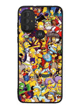 Doodle Simpsons Family Motorola Moto G Pure 2021 , Moto G Power 2022 Case OV4735