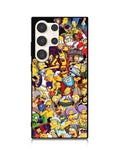 Doodle Simpsons Family Samsung Galaxy S25 Ultra 5G Case QC4735