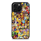 Doodle Simpsons Family iPhone 16 Pro Case OV4735