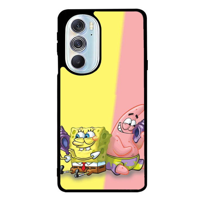 Spongebob And Patrick Motorola Moto Edge 2022 Case