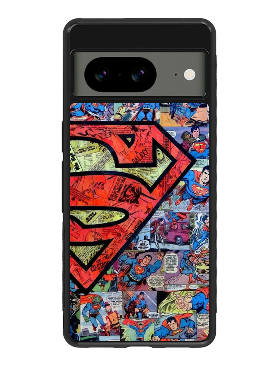 Superman Comics Google Pixel 8 Case QC2290