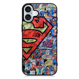 Superman Comics iPhone 16 Plus Case QC2290