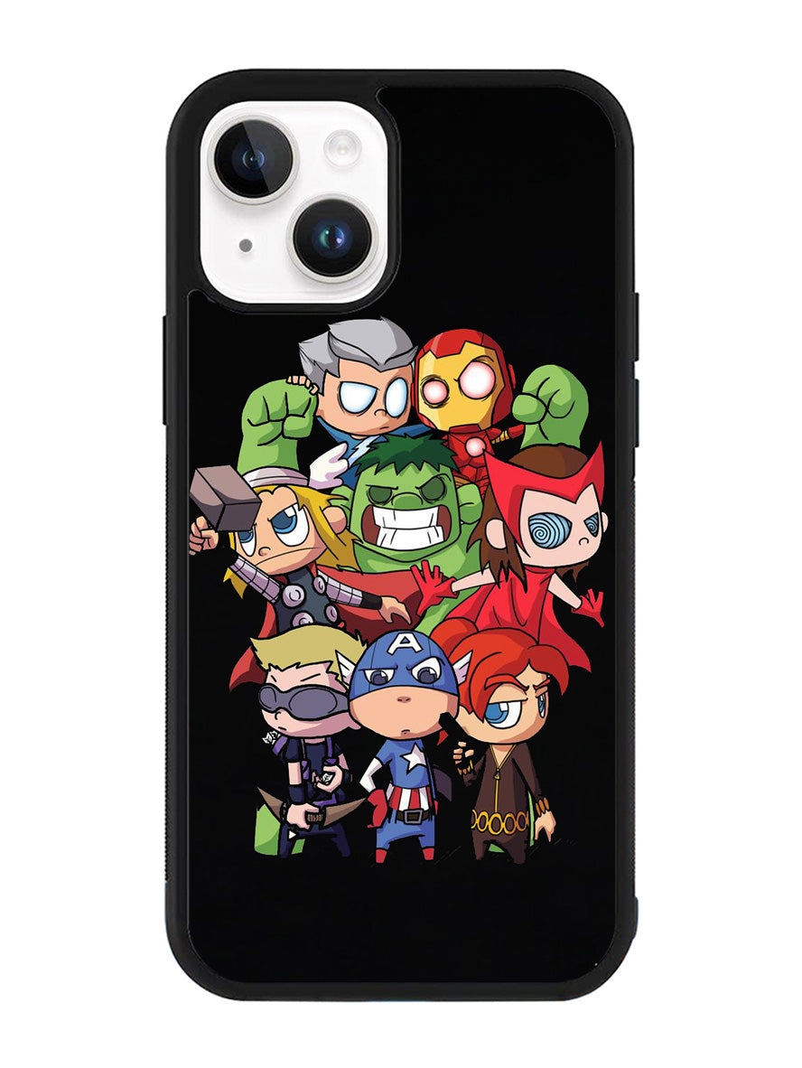 Marvel All Superhero iPhone 14 Case QC3348