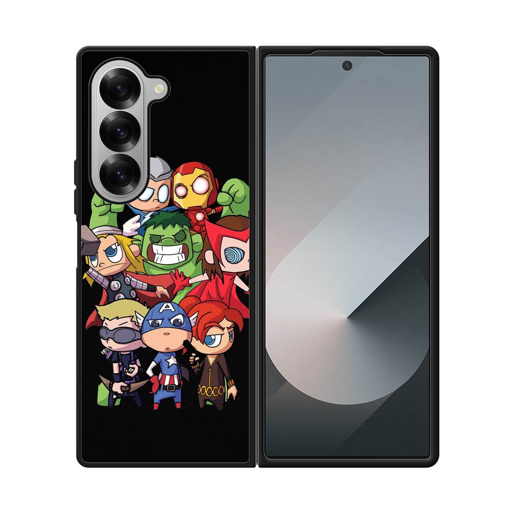 Marvel All Superhero Samsung Galaxy Z Fold 7 5G Case QC3348