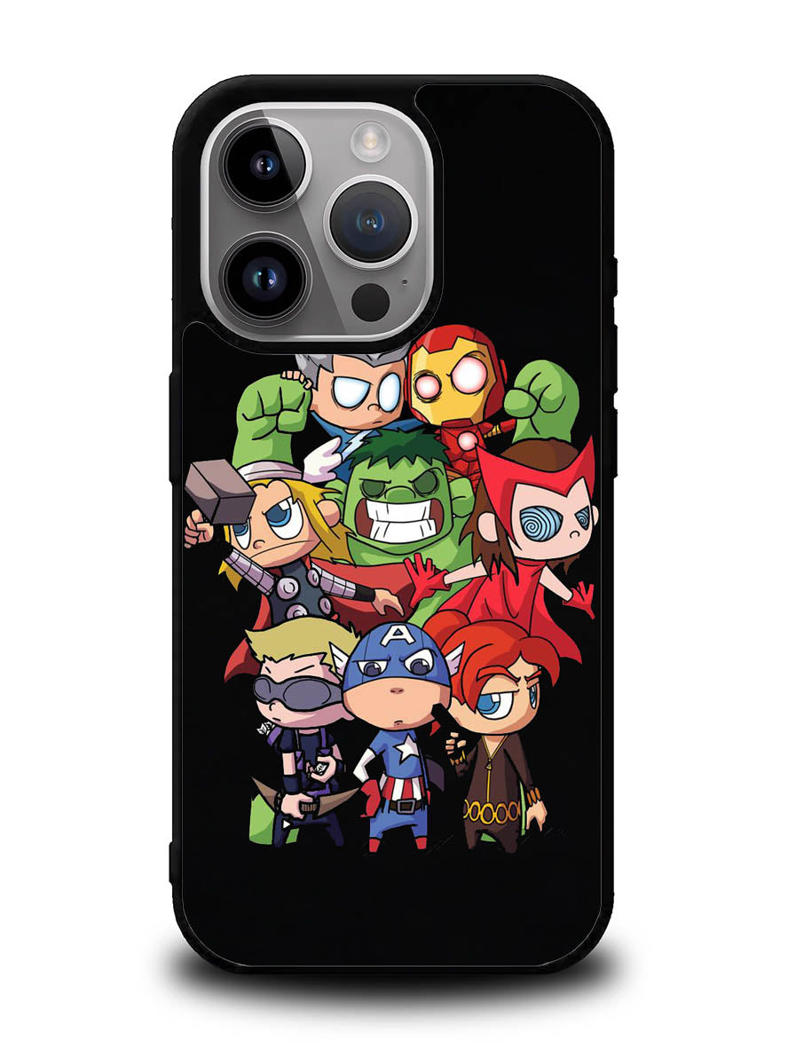 Marvel All Superhero iPhone 14 Pro Max Case QC3348