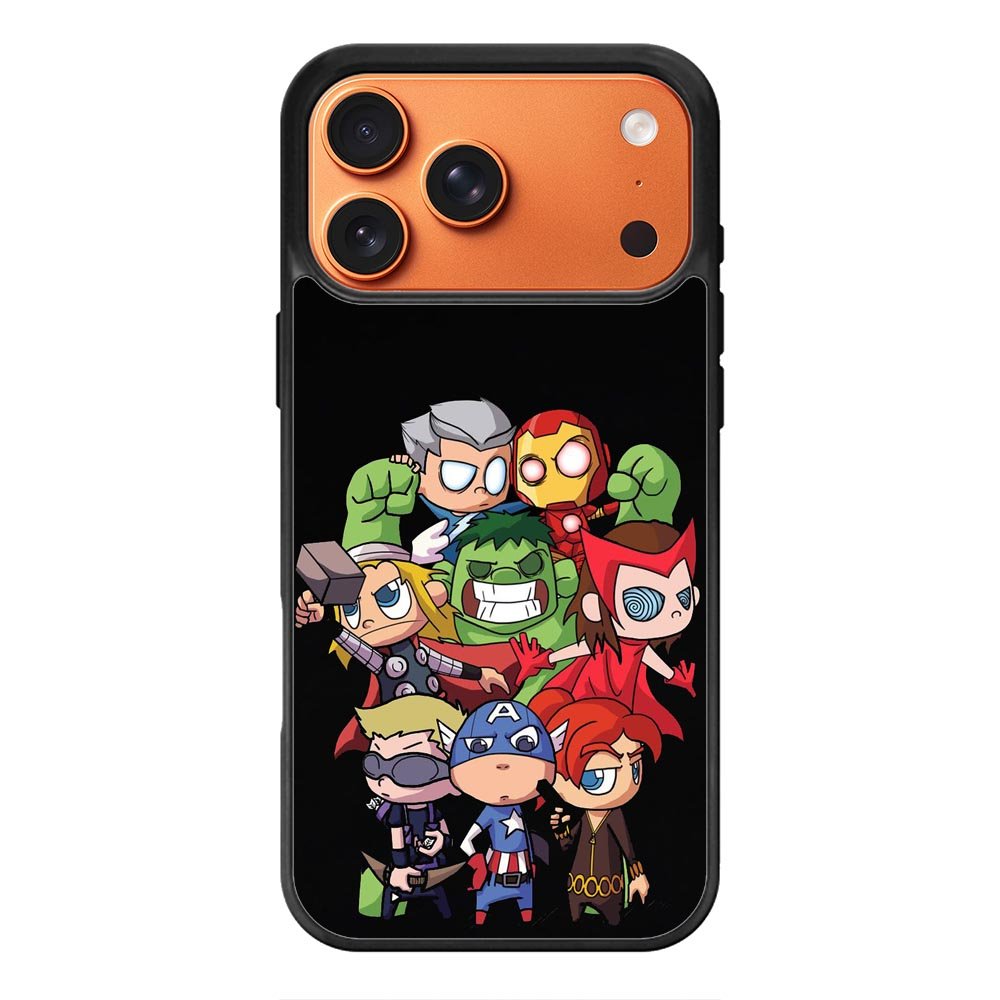 Marvel All Superhero iPhone 17 Pro Max Case QC3348