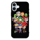 Marvel All Superhero iPhone 16 Plus Case QC3348