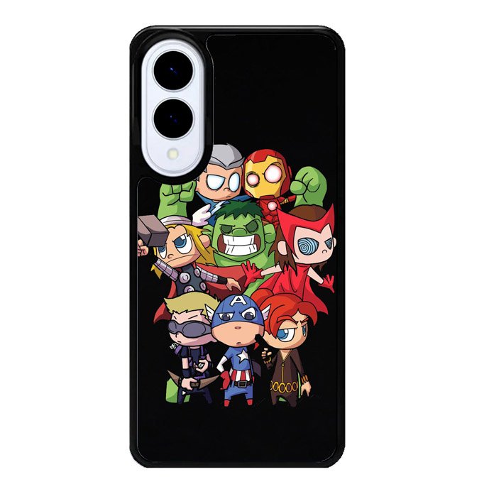 Marvel All Superhero Samsung Galaxy S25 Edge 5G Case OV3348