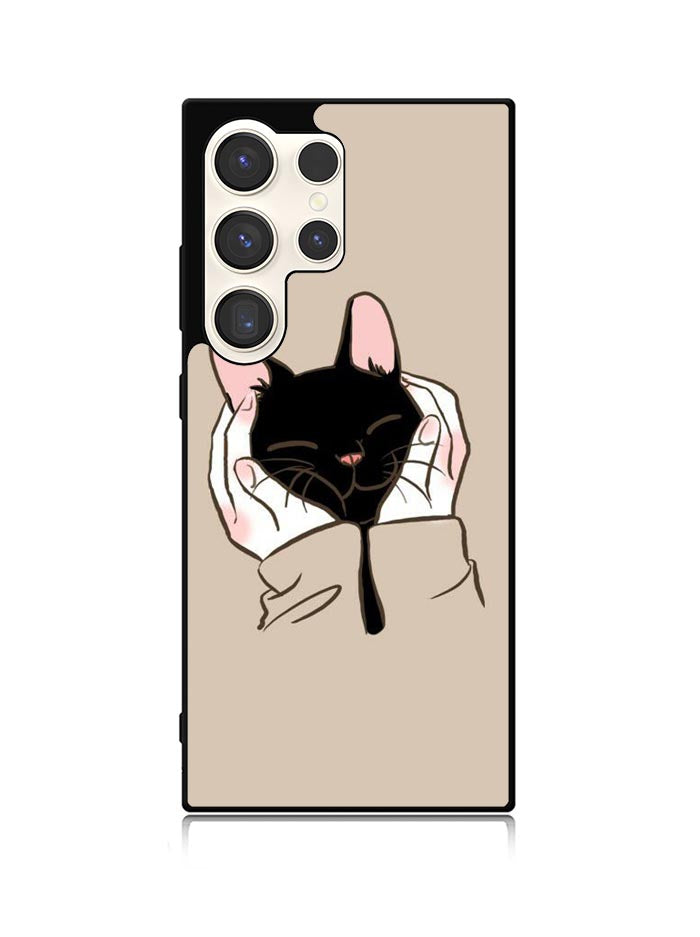 Cat Cute Samsung Galaxy S25 Ultra 5G Case