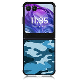 Camouflage Blue Motorola Moto Razr Plus 2024 , Moto Razr+ 2024 Case OV4382