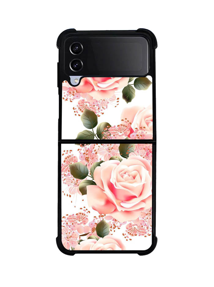 Flowers Pink Samsung Galaxy Z Flip 4 5G 2022 Case