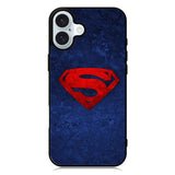 Superman Logo iPhone 16 Case QC2298