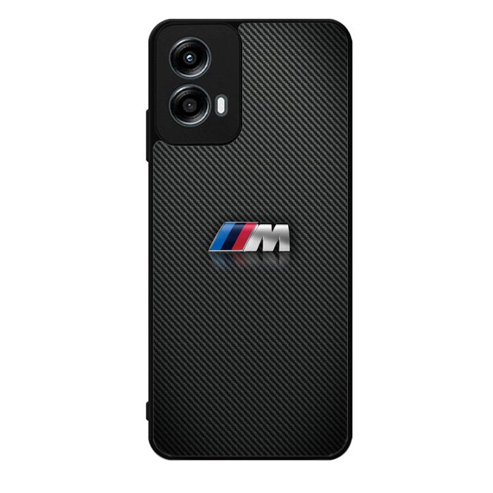 BMW M3 Logo Carbon Motorola Moto G Play 2024 Case OV4175
