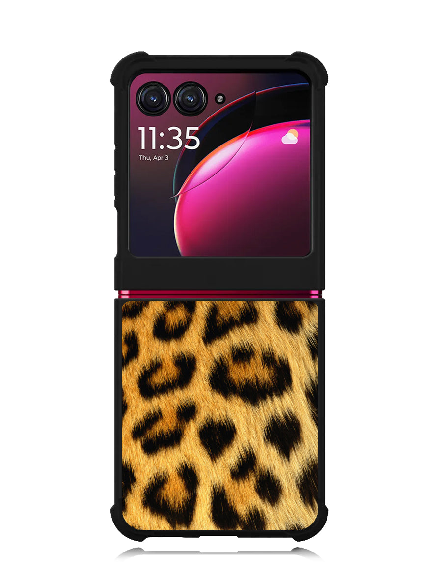 Pattern Leopard Motorola Moto Razr Plus 2023 , Moto Razr+ 2023 Case