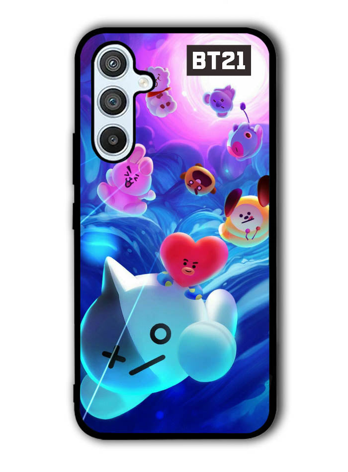 BTS BT21 Galaxy Samsung Galaxy A54 5G Case