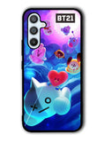 BTS BT21 Galaxy Samsung Galaxy A54 5G Case