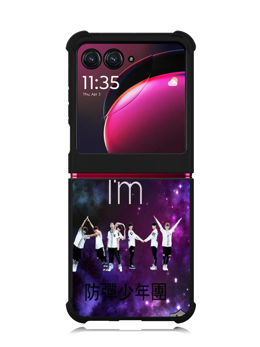 BTS Army Galaxy Motorola Moto Razr Plus 2023 , Moto Razr+ 2023 Case OV4251