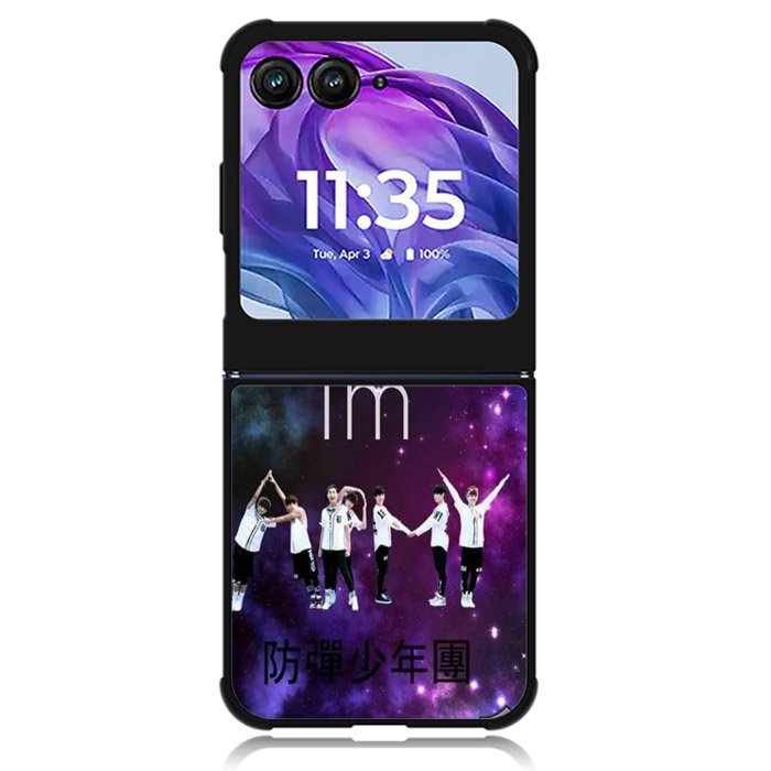 BTS Army Galaxy Motorola Moto Razr Plus 2024 , Moto Razr+ 2024 Case OV4251