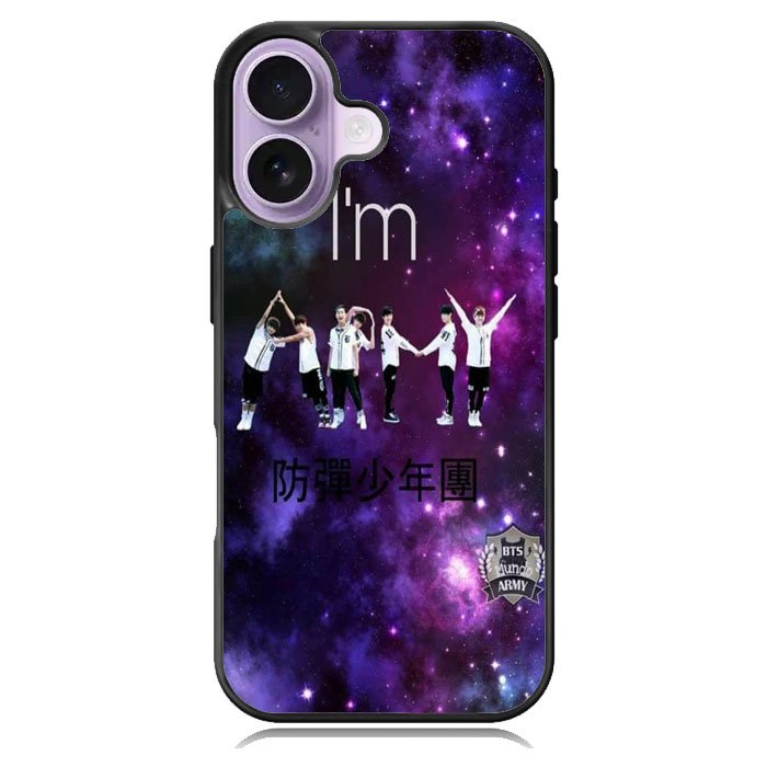 BTS Army Galaxy iPhone 17 Case OV4251