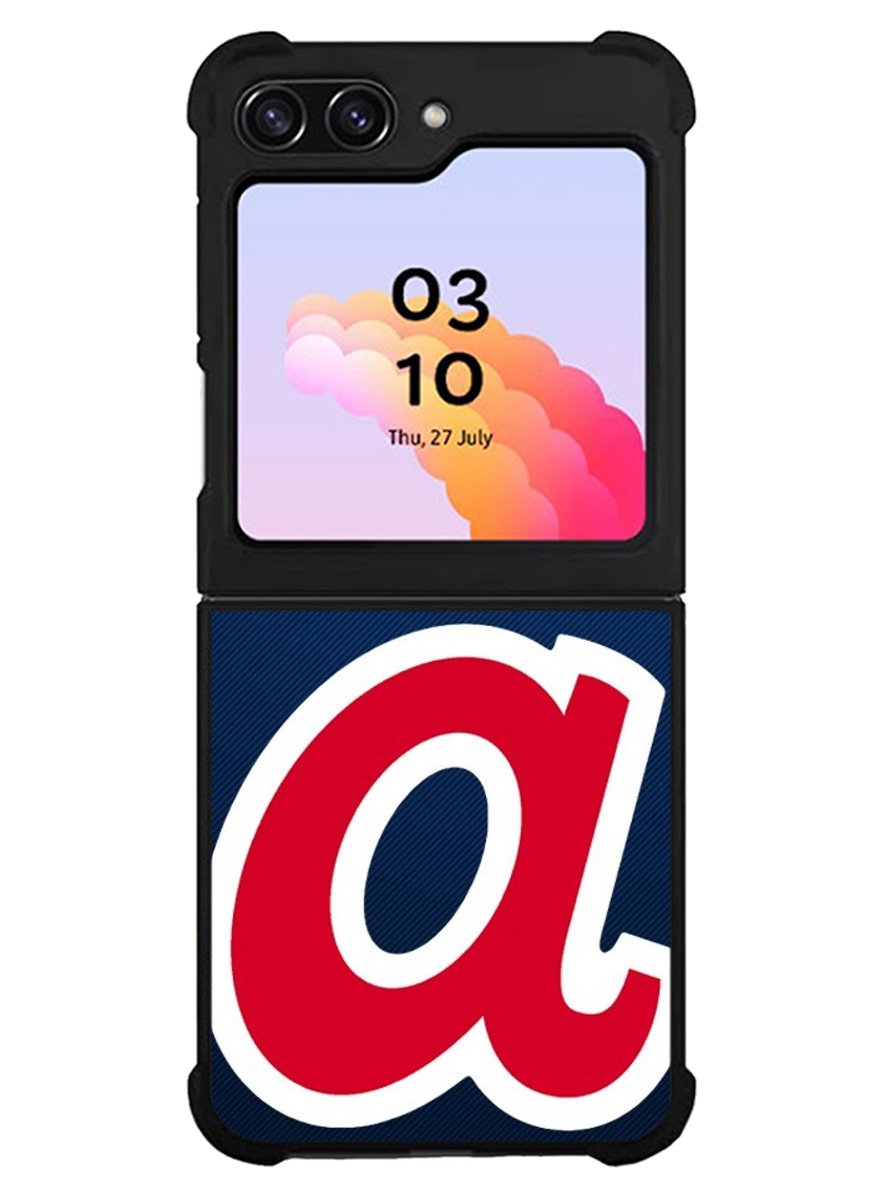 Atlanta Braves Backgrounds Samsung Galaxy Z Flip 5 5G 2023 Case OV3906
