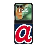 Atlanta Braves Backgrounds Motorola Moto RAZR 2025 Case OV3906