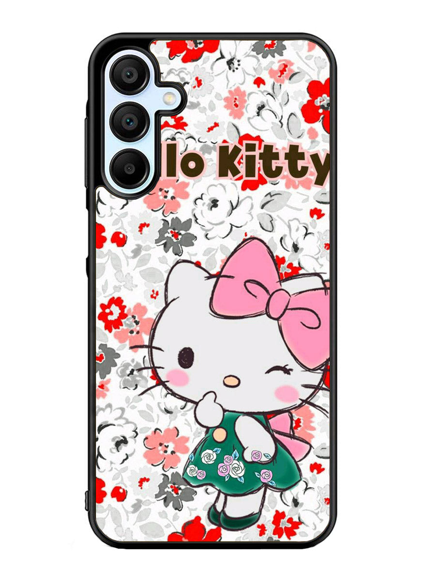 Hello Kitty Cute Flower Samsung Galaxy A25 5G Case