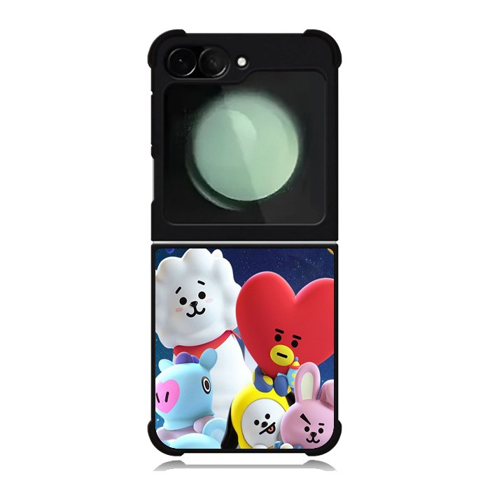 BTS BT21 Cute Samsung Galaxy Z Flip 6 5G 2024 Case OV4272