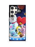 BTS BT21 Cute Samsung Galaxy S25 Ultra 5G Case QC4272