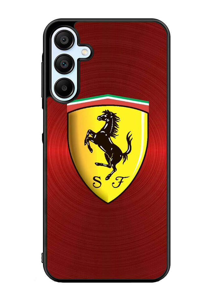 Ferrari Red Steel Samsung Galaxy A35 5G Case OV4886
