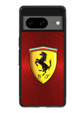 Ferrari Red Steel Google Pixel 8 Case QC4886