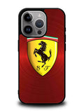 Ferrari Red Steel iPhone 16 Pro Case OV4886