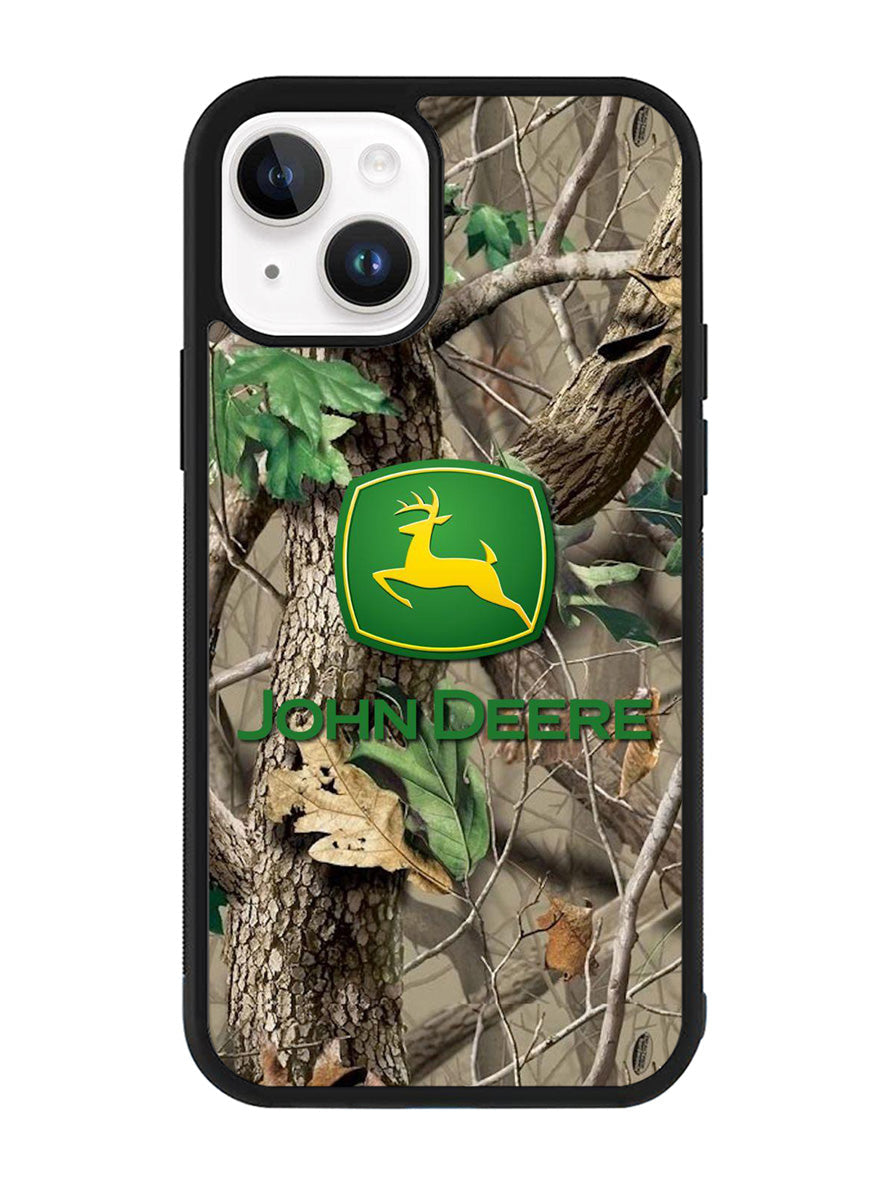 John Deere Camo Logo iPhone 14 Case QC5303