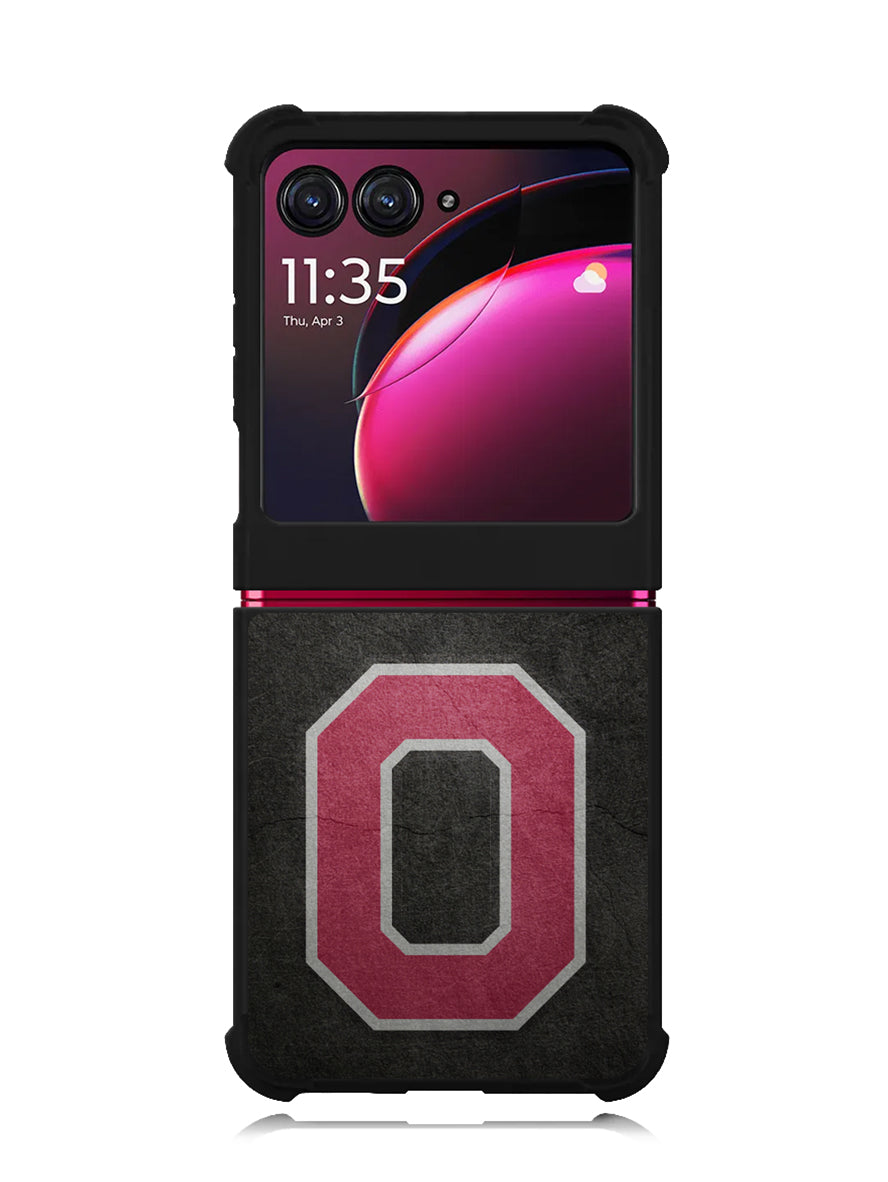 Ohio State Buckeyes Logo 2nd Motorola Moto Razr Plus 2023 , Moto Razr+ 2023 Case