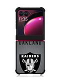 Oakland Raiders Logo Motorola Moto Razr Plus 2023 , Moto Razr+ 2023 Case OV3037