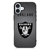Oakland Raiders Logo iPhone 16 Case QC3037