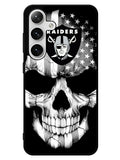 Skull Oakland Raiders Samsung Galaxy S24 5G Case