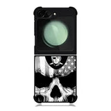 Skull Oakland Raiders Samsung Galaxy Z Flip 6 Case