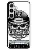 Oakland Raiders Nation Samsung Galaxy S25 5G Case