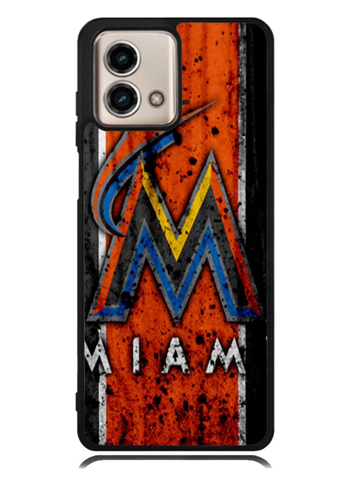 Miami Marlins Logo Motorola Moto G Stylus 5G 2023 Case OV1914