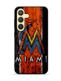 Miami Marlins Logo Samsung Galaxy S25 Plus 5G , Samsung Galaxy S25+ 5G Case OV1914