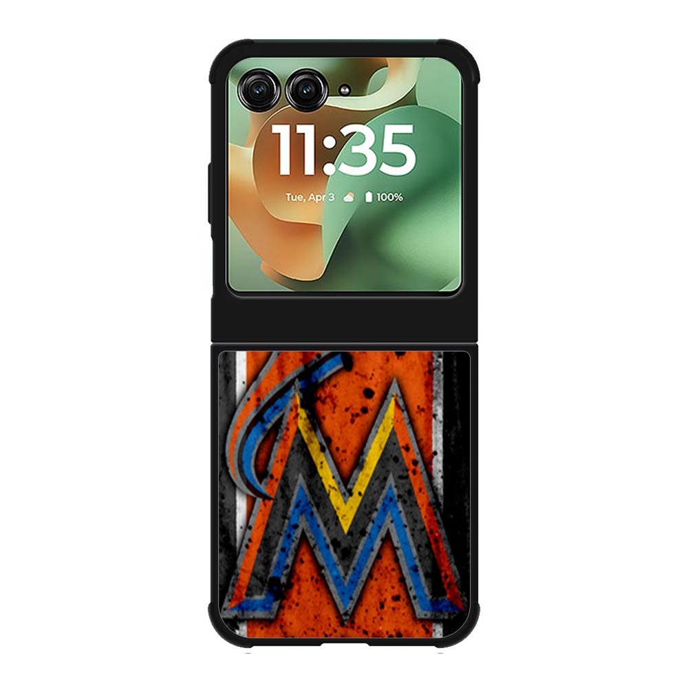 Miami Marlins Logo Motorola Moto RAZR 2025 Case OV1914