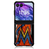 Miami Marlins Logo Motorola Moto Razr Plus 2024 , Moto Razr+ 2024 Case OV1914